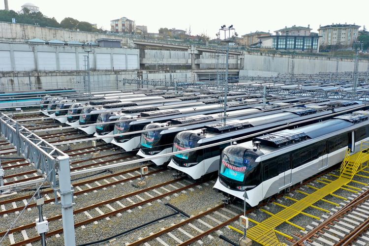 İstanbul’a 40 yeni metro aracı 